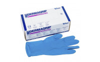 Перчатки Dermagrip, резиновые, Latex, XL, (25 пар)